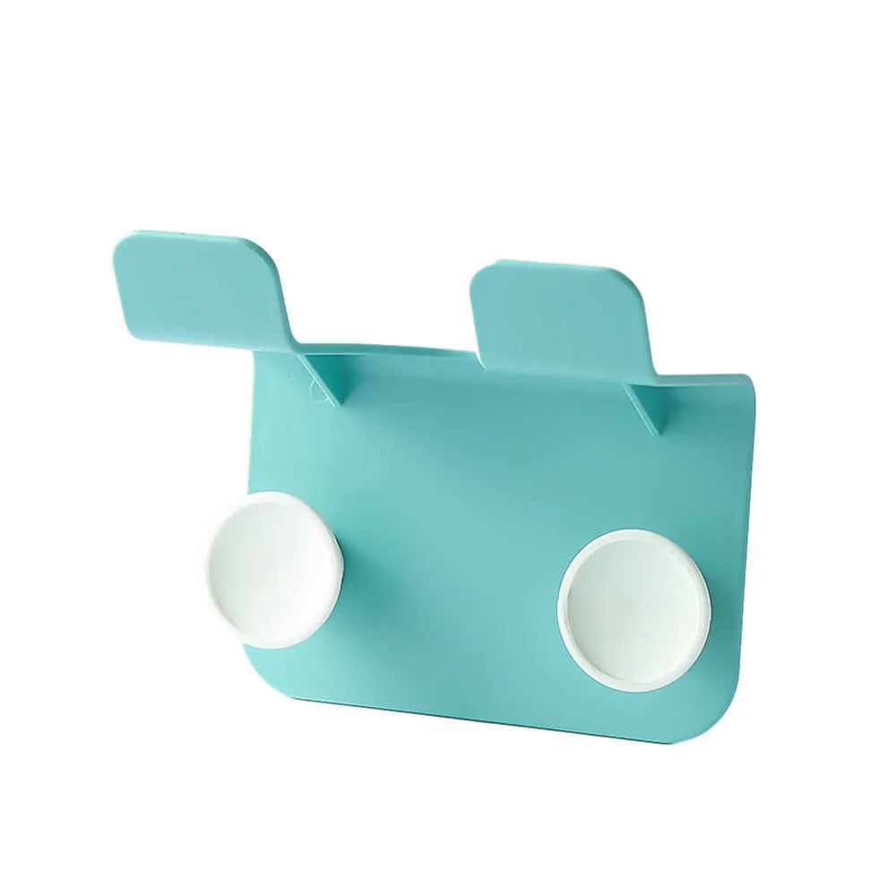 Hair Dryer Holder, Wall Mount, Organizer for Bathroom Accessories