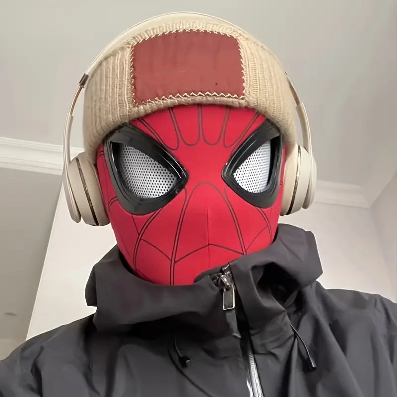 Remote-Controlled Spiderman Mask with Dynamic Moving Eyes