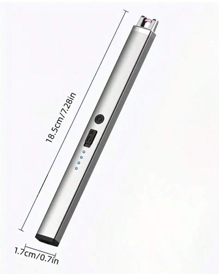 Electronic Candle Lighter Windproof Flameless USB Rechargeable Lighter