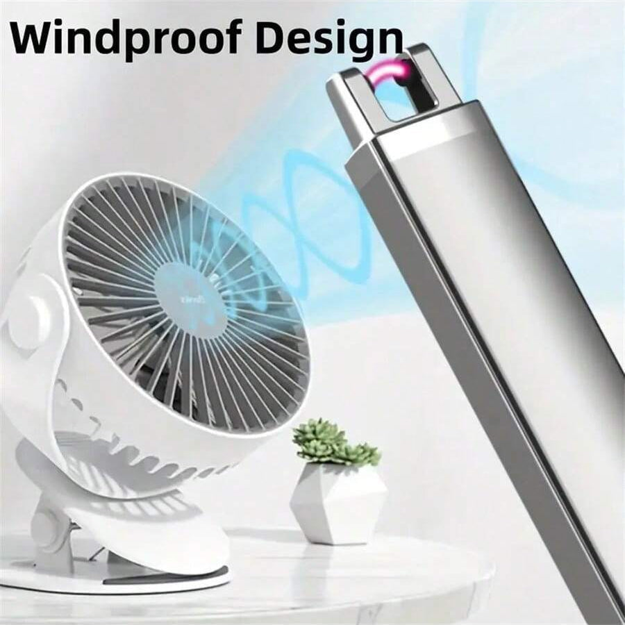 Electronic Candle Lighter Windproof Flameless USB Rechargeable Lighter