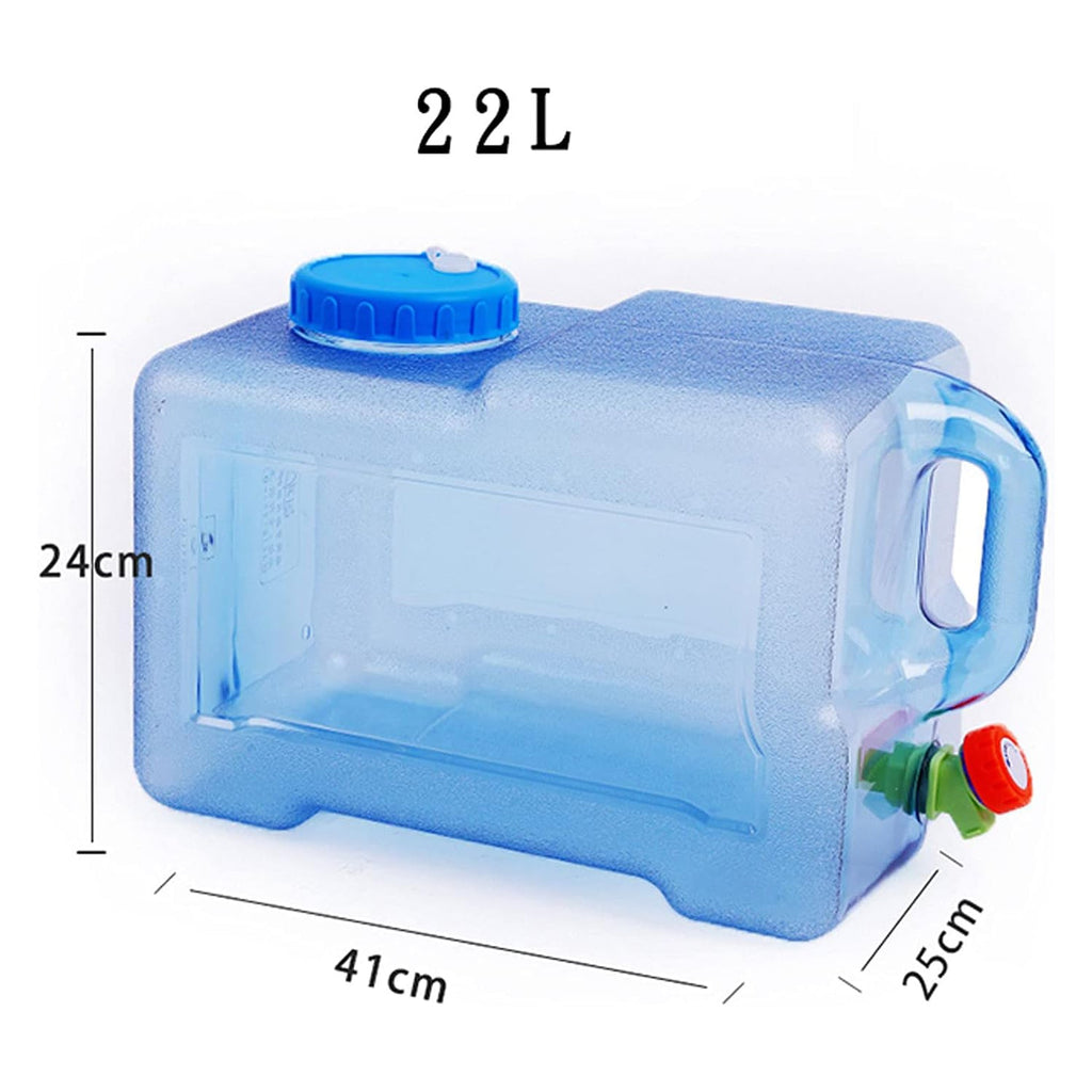 22L Portable Water Container with Rotating Faucet-KYAMSTORE