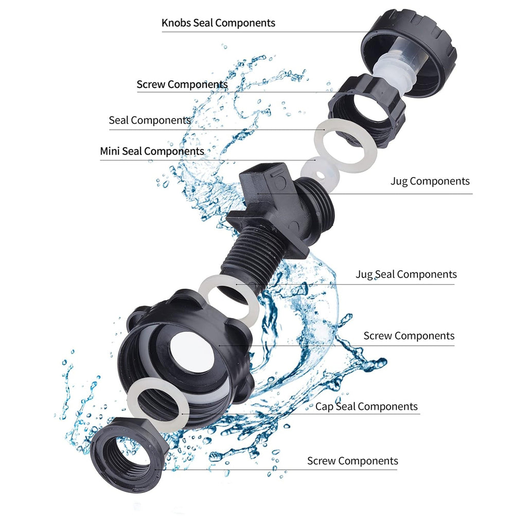 25L Leak-Proof Water Container with Spigot-KYAMSTORE