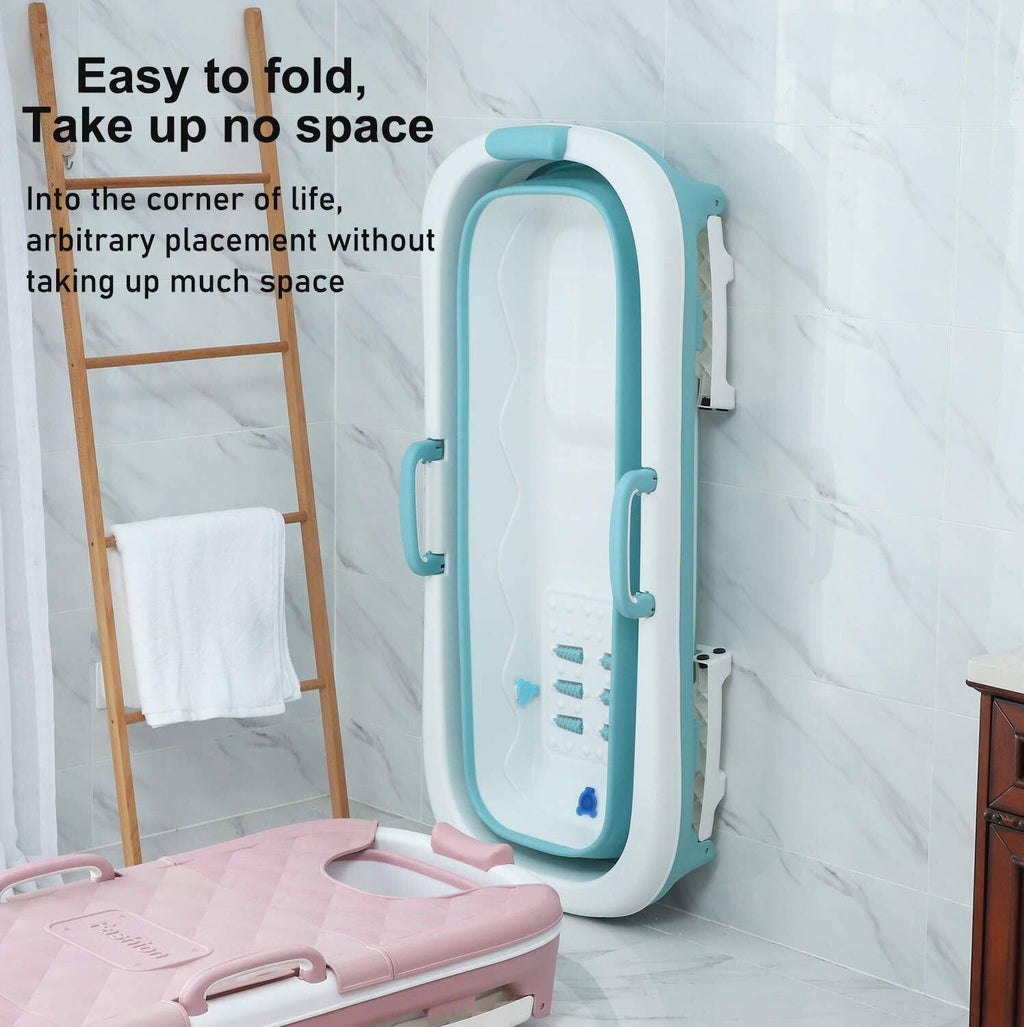 Portable Bathtub For Adults, Foldable Children Tub Household Bath Basin