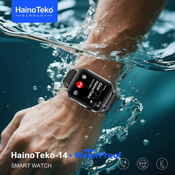NEW HainoTeko-14 Smartwatch | Curved AMOLED Display
