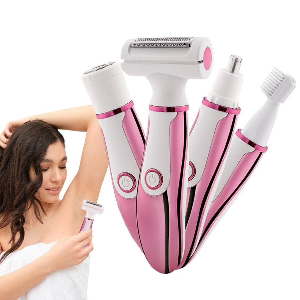 DALING 4-in-1 Lady's Grooming Set for Gentle and Precise Hair Removal-KYAMSTORE