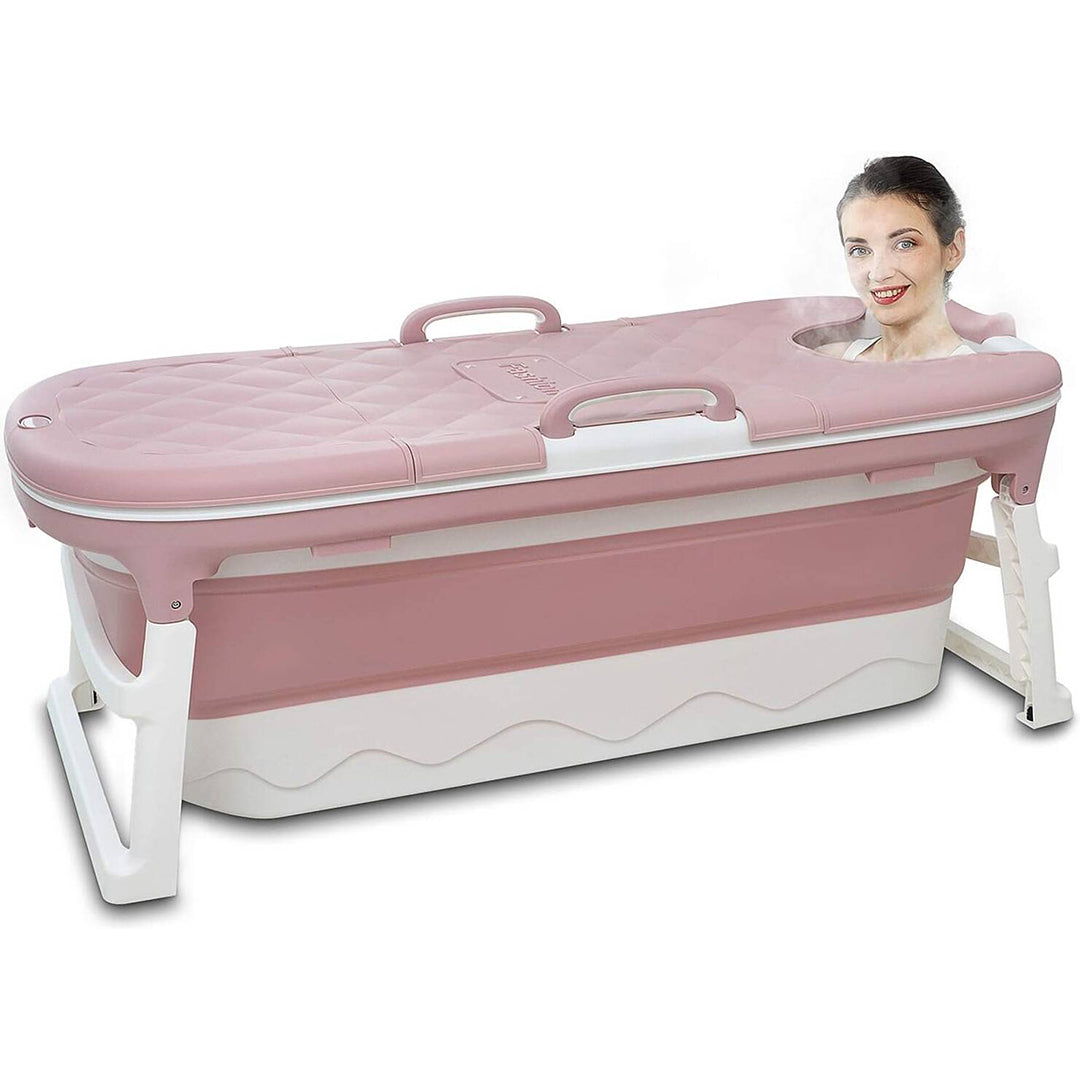Portable Bathtub For Adults, Foldable Children Tub Household Bath Basin
