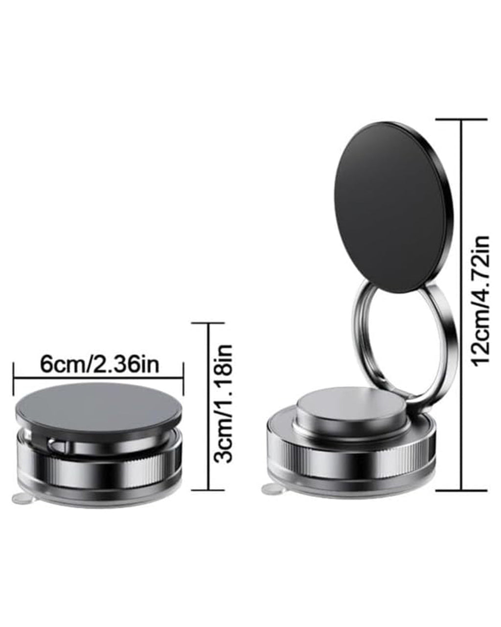 360° Adjustable Vacuum Magnetic Phone Holder | Limited stocks available