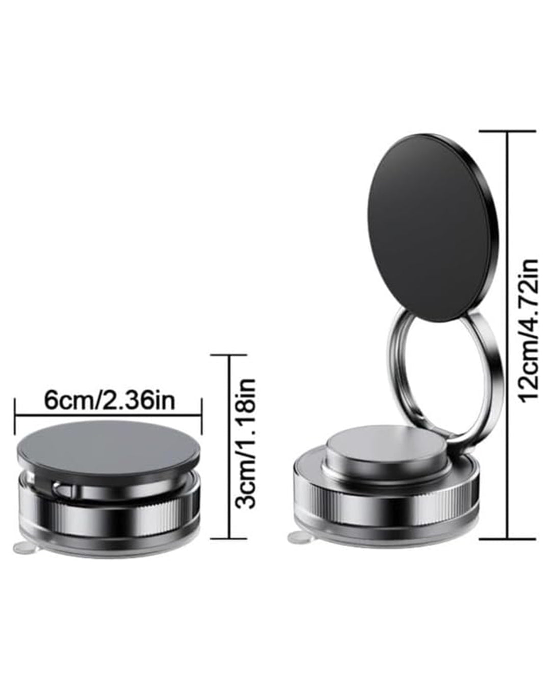 360° Adjustable Vacuum Magnetic Phone Holder | Limited stocks available