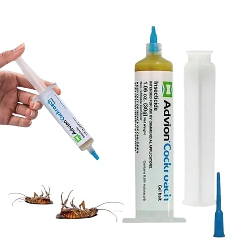 Original Advions Cockroach Gel Bait, Professional Insecticide, 30 g Syringe-KYAMSTORE