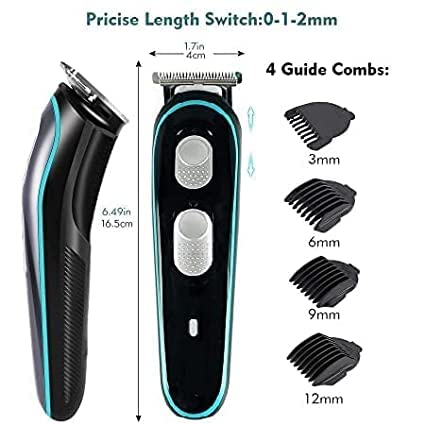Professional Cordless Hair & Beard Trimmer for Men-KYAMSTORE