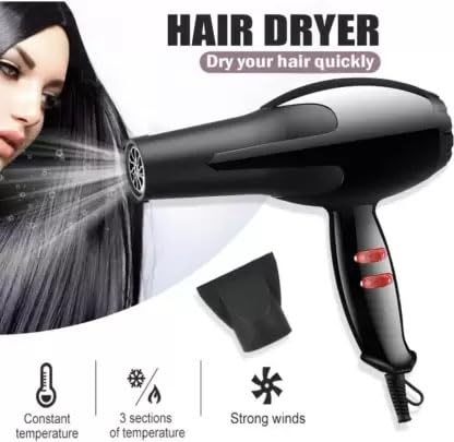 Professional 1800W Hair Dryer with Cold Shot & 2-Speed Heat Settings-KYAMSTORE