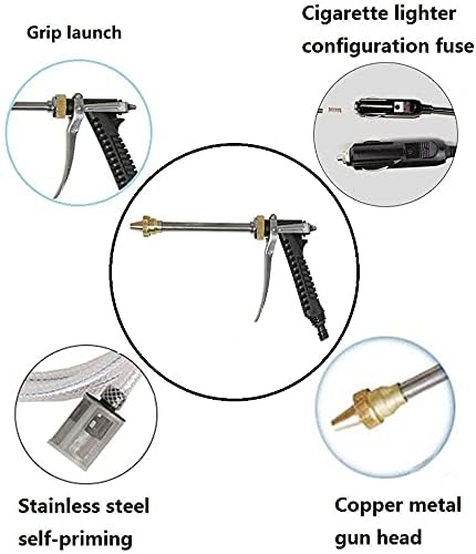 High Pressure Washer | 12V 80W Portable Cleaning Washing Machine Pump