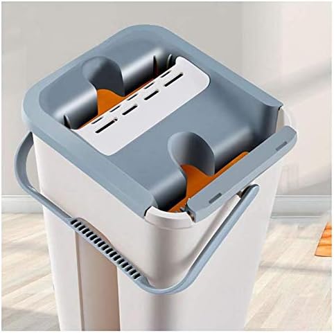 Hands-Free Mop and Bucket | 2-in-1 Wet and Dry Self-Squeeze Floor Cleaning-KYAMSTORE