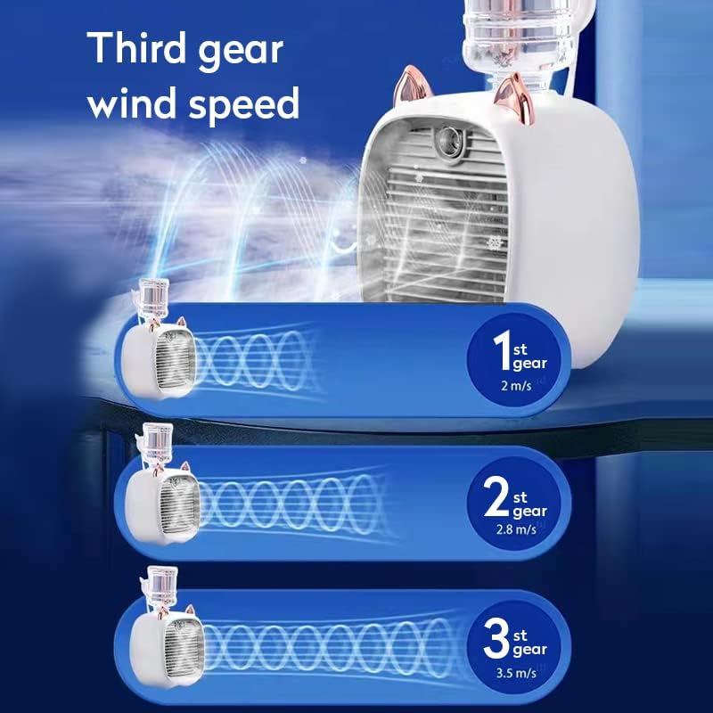 Portable Mini Air Conditioner Fan USB Air Cooler Fan