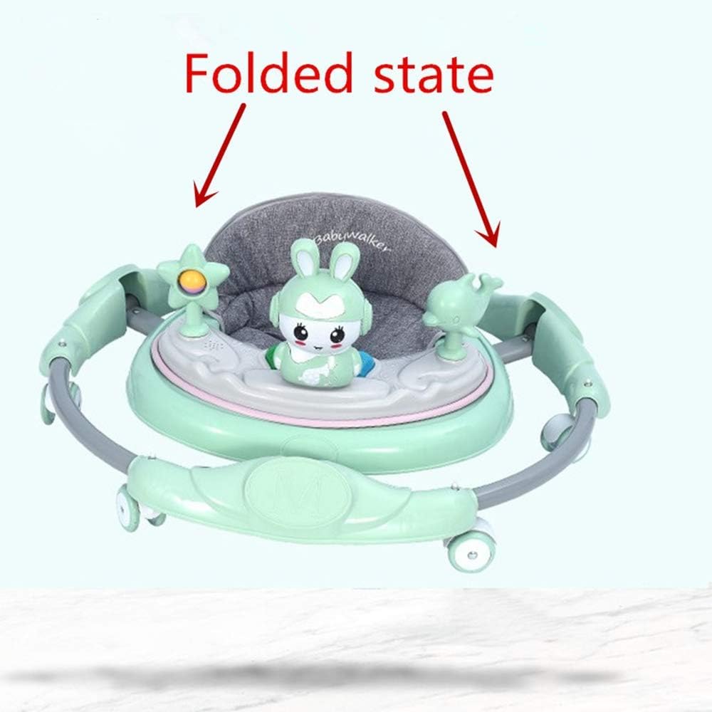 Baby Walker Multifunctional Anti-Rollover Anti-O Leg Can Sit Folding