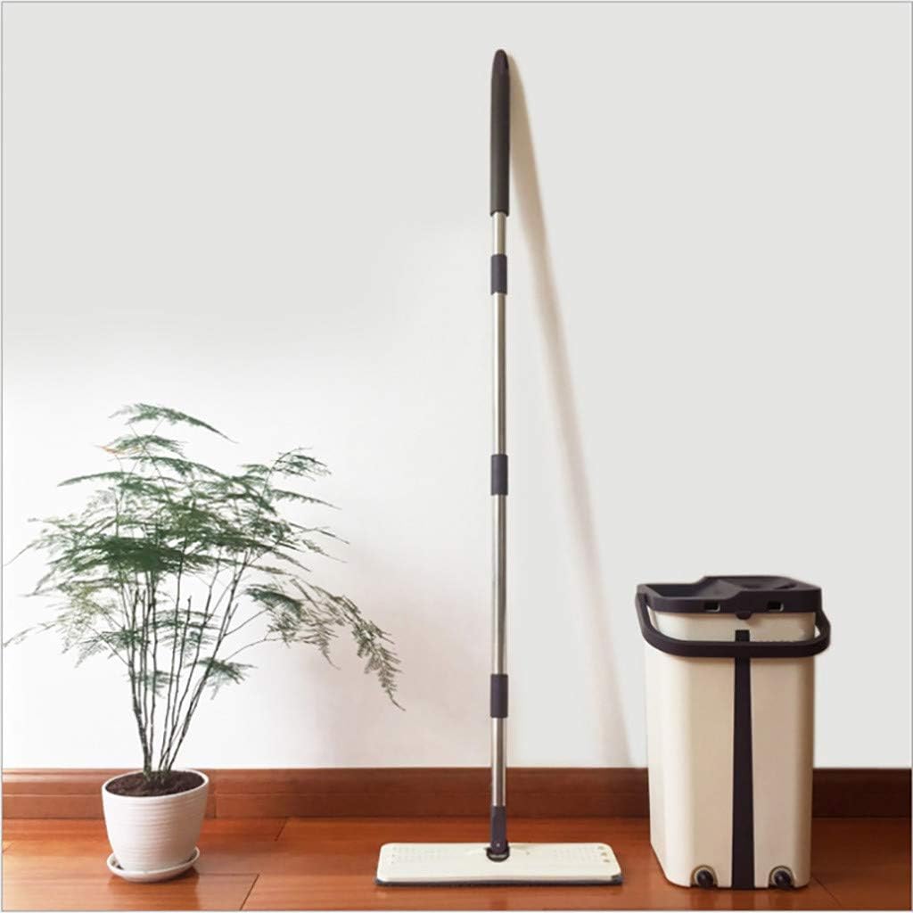 Free Hand Washing Flat Mop | Wooden Floor Mop | Dust Push Mop