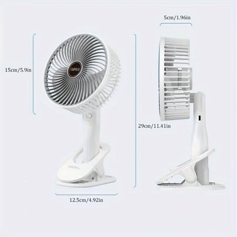 Desktop Rechargeable Mini Table Fan | Limited stocks available
