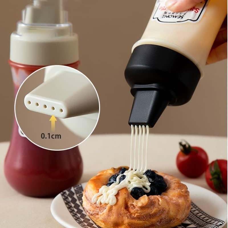 Porous Squeeze Bottle Condiment Bottles Hot Sauce Dispenser