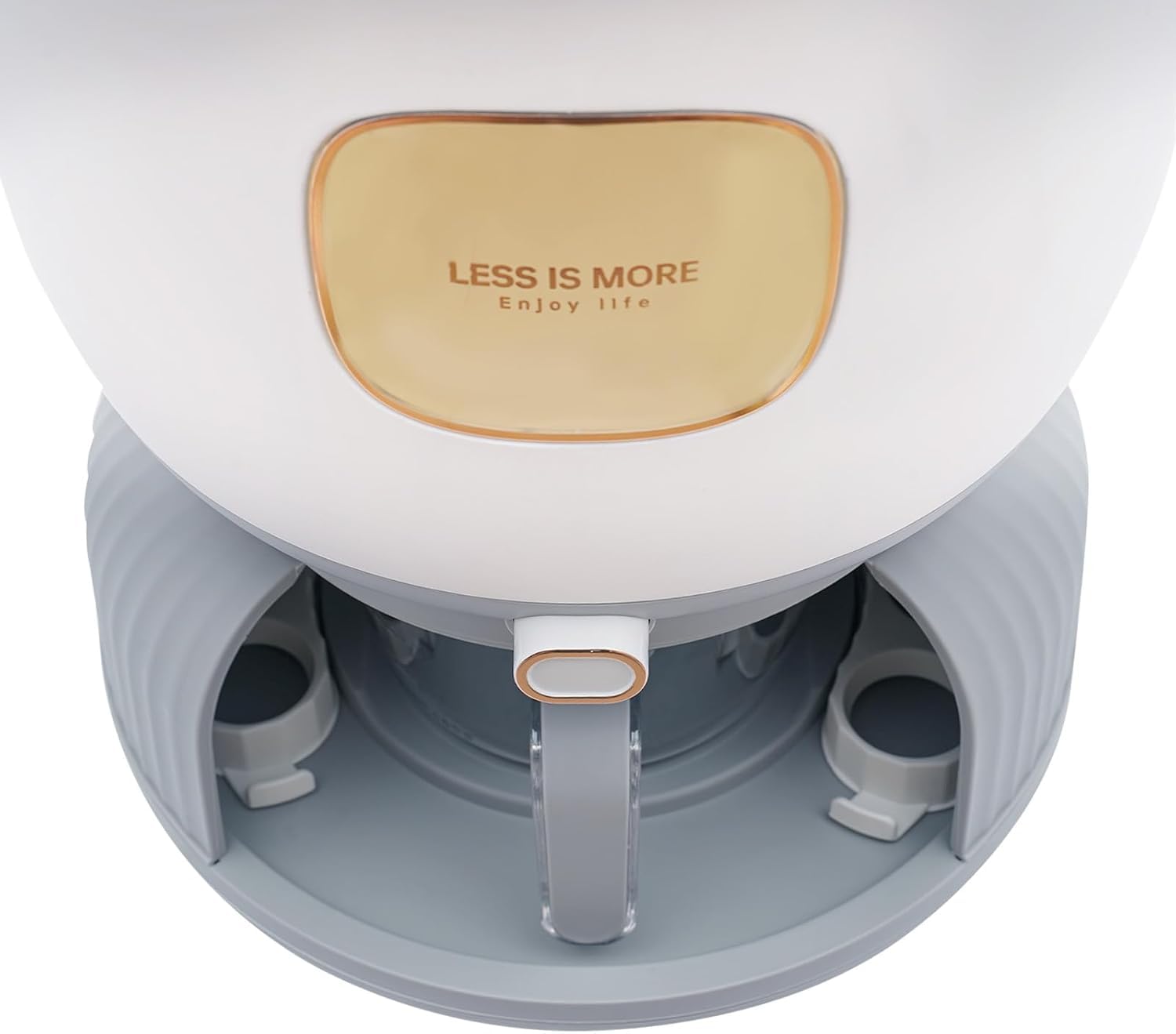 Rice Dispenser 22 Lbs (10Kg) Large Capacity, with Ten Egg Compartments & Measuring Cup