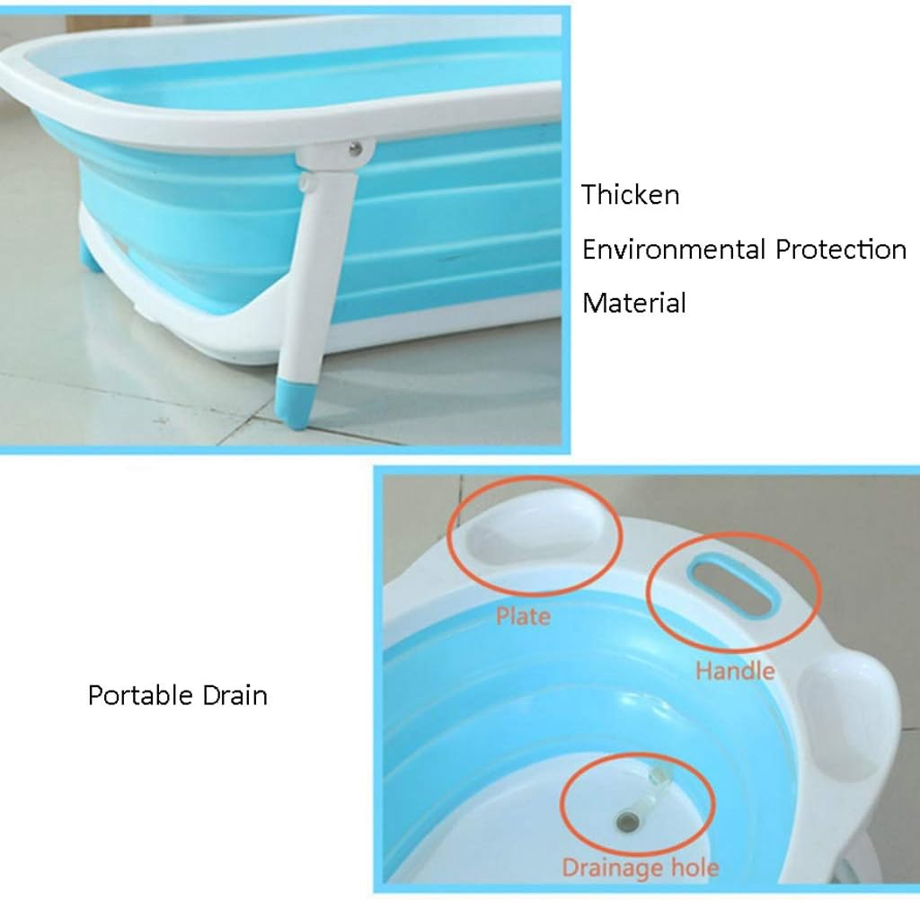 Foldable New Born Baby Bath Tub With Soft Bathmat | Delivery: 2 to 3 business days | Limited stocks available | Hurry before Sold Out