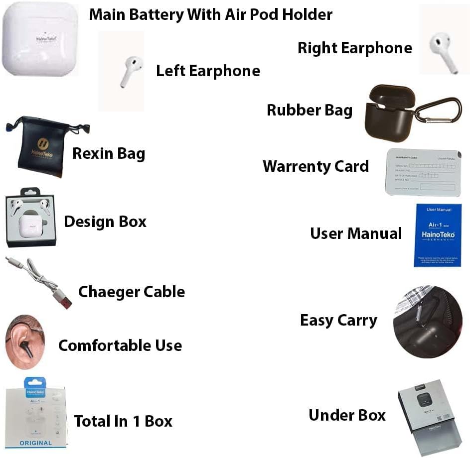 Haino Teko Air 6 Wireless Earphones