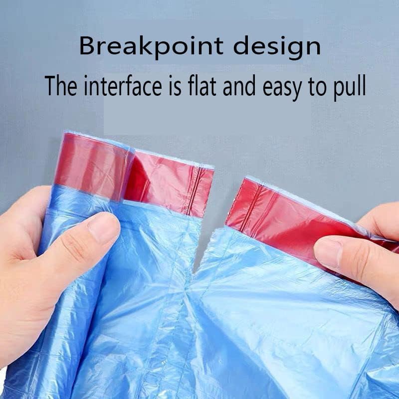 Trash Bags, Drawstring Small Trash Bags | Thickened Trash Bags 75pcs