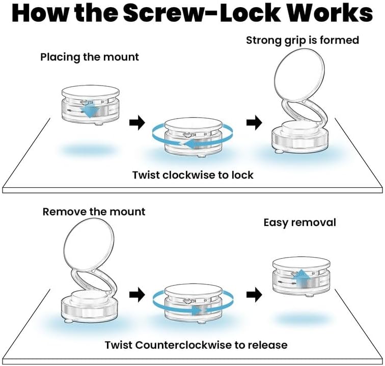 360° Adjustable Vacuum Magnetic Phone Holder | Limited stocks available