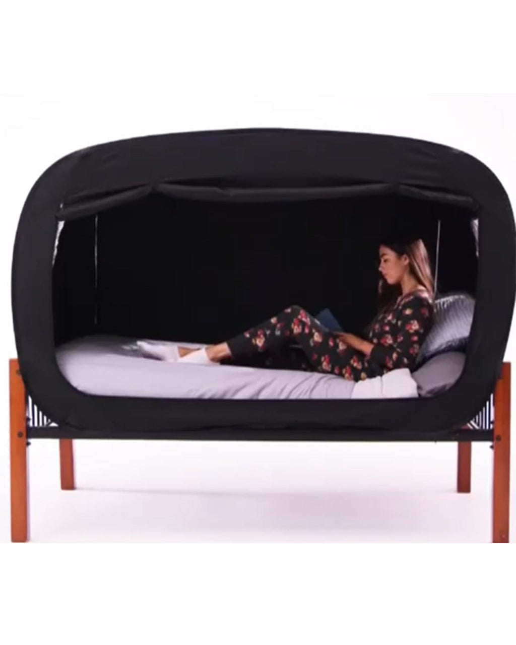 Privacy Bed Tent, Pop Up Privacy Tent for Indoor Use Bed Canopy | Foldable-KYAMSTORE