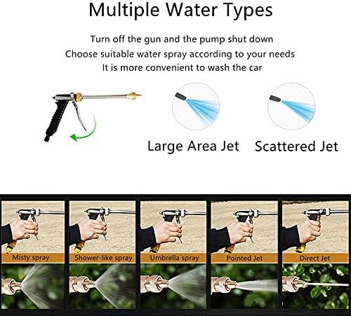 High Pressure Washer | 12V 80W Portable Cleaning Washing Machine Pump