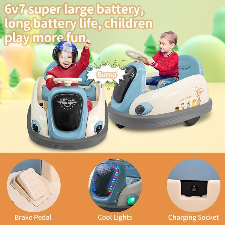 Children's Electric Bumper Car Cadillac Boys and Girls
