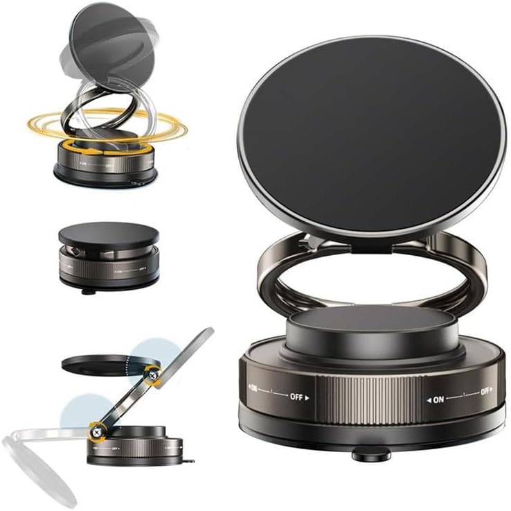 360° Adjustable Vacuum Magnetic Phone Holder | Limited stocks available