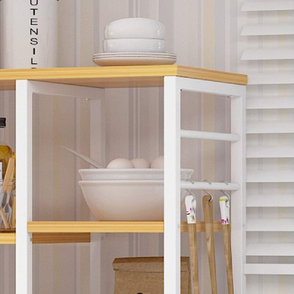 Kitchen Baker's Rack with Cabinet | Vintage Utility Storage Shelf-KYAMSTORE