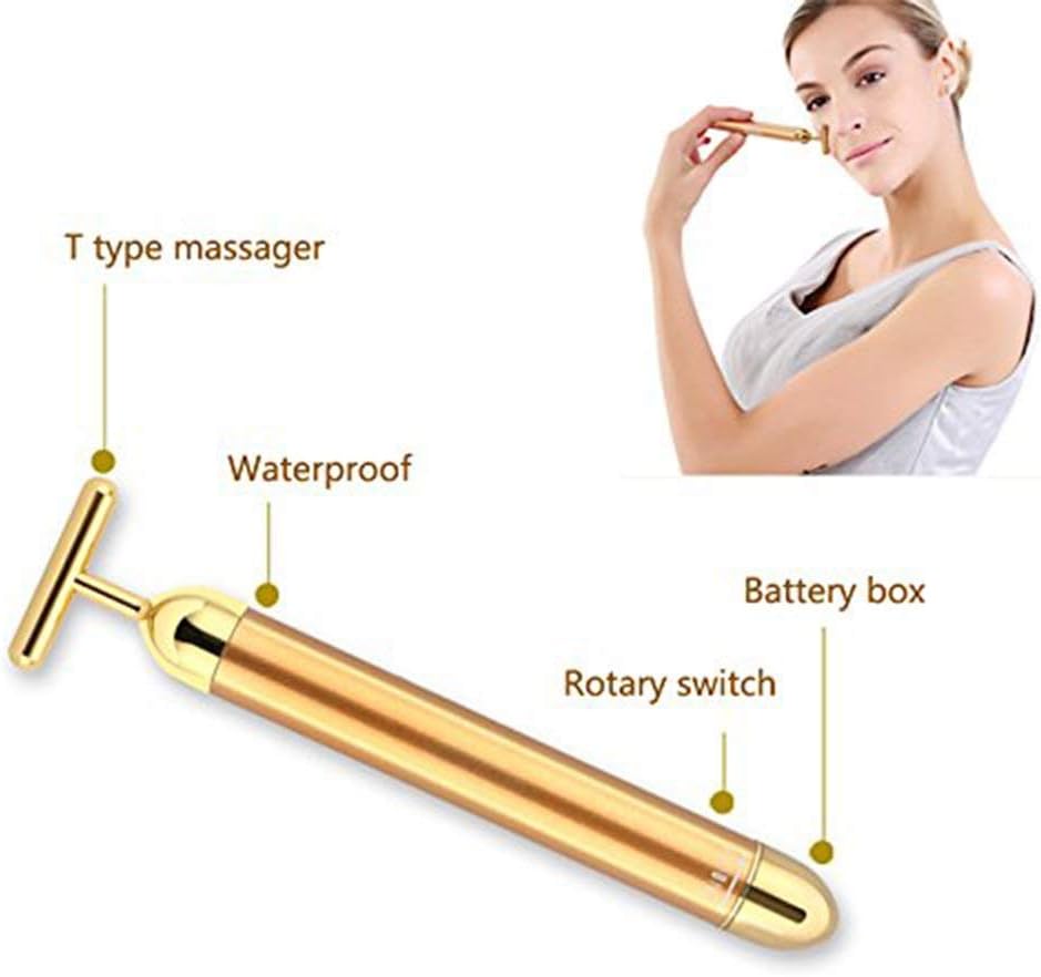 T-Shape Pulse Sign Face Massage Tools for Sensitive Skin | Limited stocks available