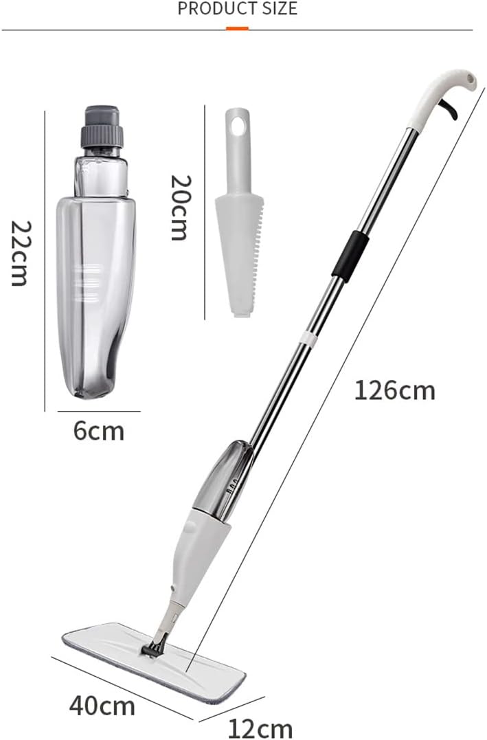 Free Hand Flat Floor Mist Mop Household Washing Bathroom Tool Scrape Cleaning