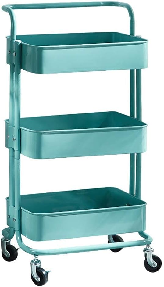 Stable Kitchen Trolley Storage Trolley 3-Layer Metal Storage | Limited stocks available