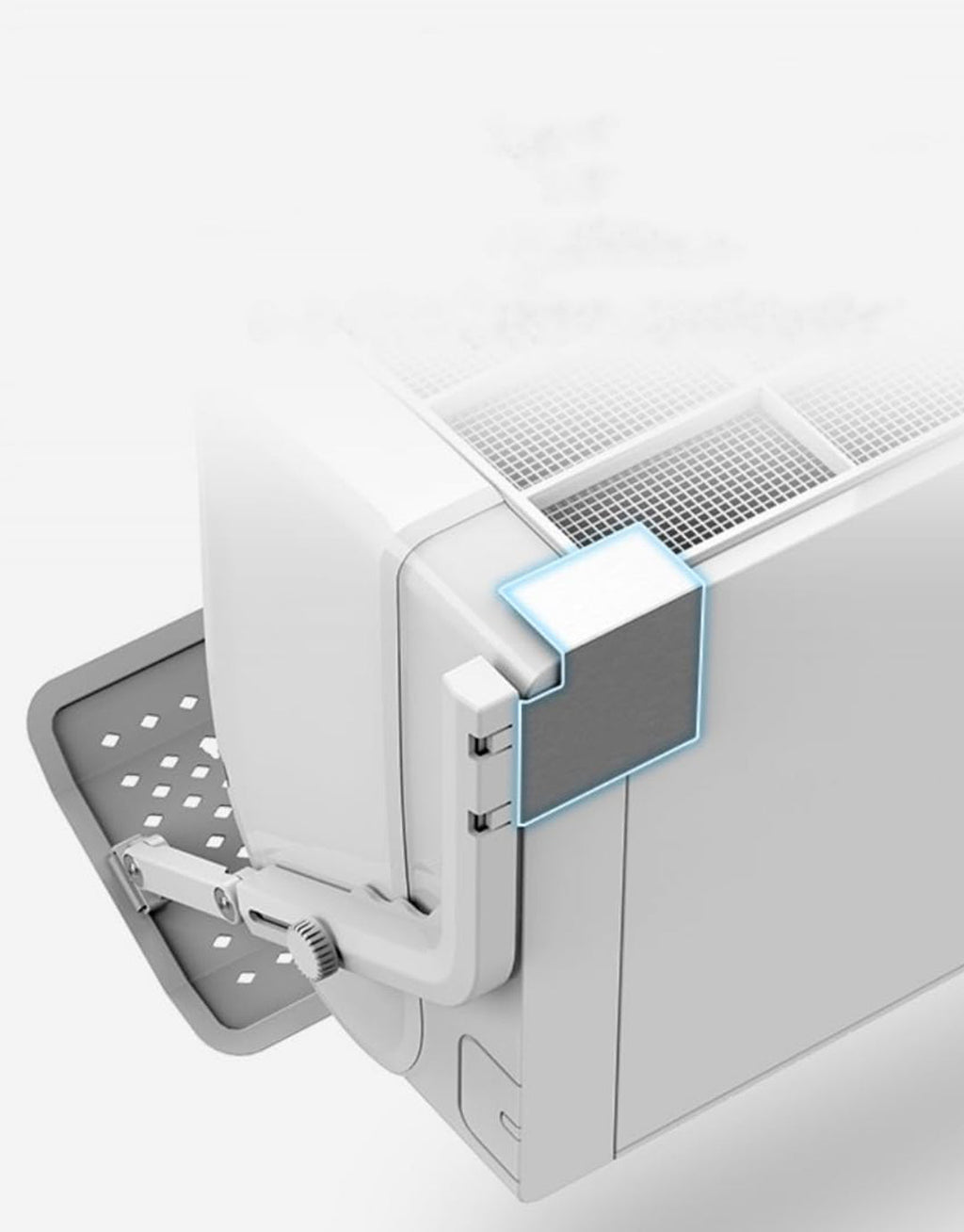 Split AC Air flow Deflector Adjustable Air Conditioner Windshield Air Conditioning