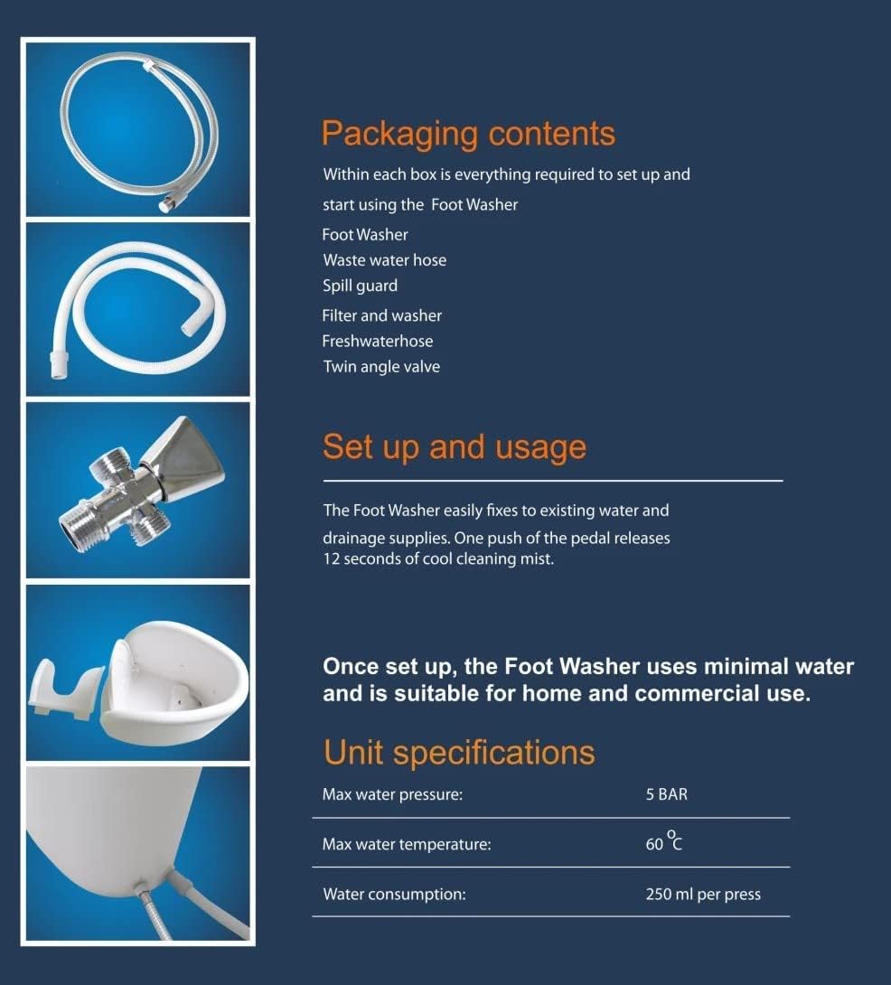 Automatic Plastic Foot Washer, Portable Foot Bath Tub