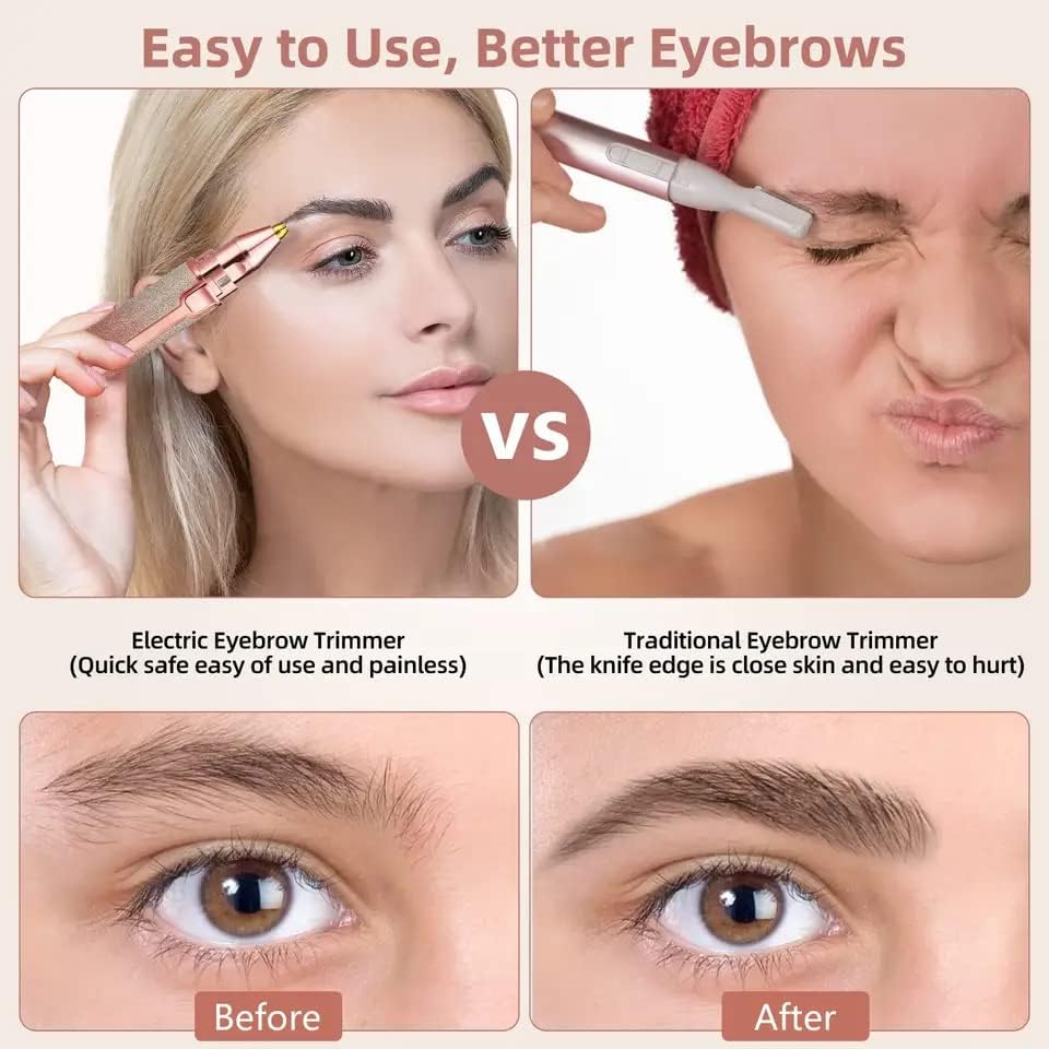 Eyebrow Trimmer and Facial Hair Remover for Women-KYAMSTORE