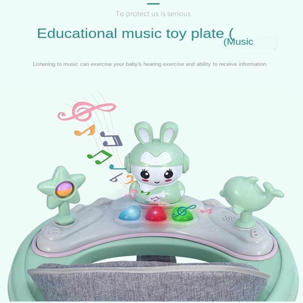 Baby Walker Multifunctional Anti-Rollover Anti-O Leg Can Sit Folding