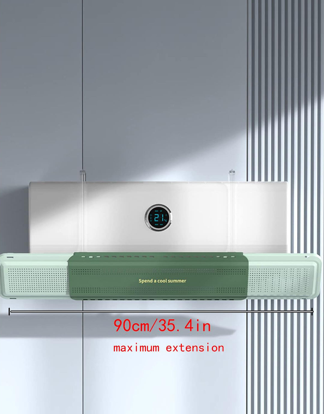 Air Conditioner Condenser Deflector, Detachable Air Conditioner Redirector