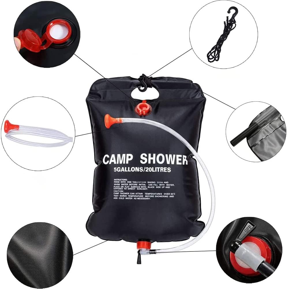 Camping Shower Bag, 20 L Camping Shower | Limited stocks available