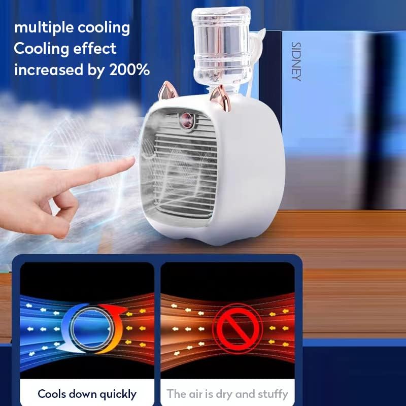 Portable Mini Air Conditioner Fan USB Air Cooler Fan