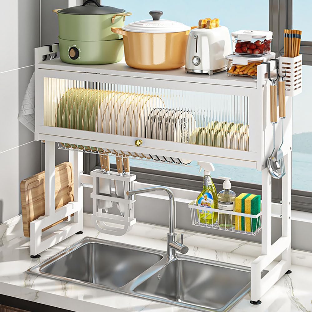 Over The Sink Dish Drying Stand Drainer