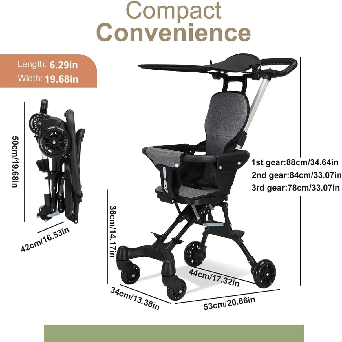 Lightweight Stroller | Delivery: 2 to 3 business days | Limited stocks available