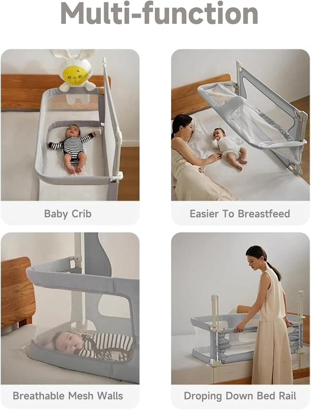 Baby Bedside Crib, Co Sleeper for Baby in Bed | Limited stocks available