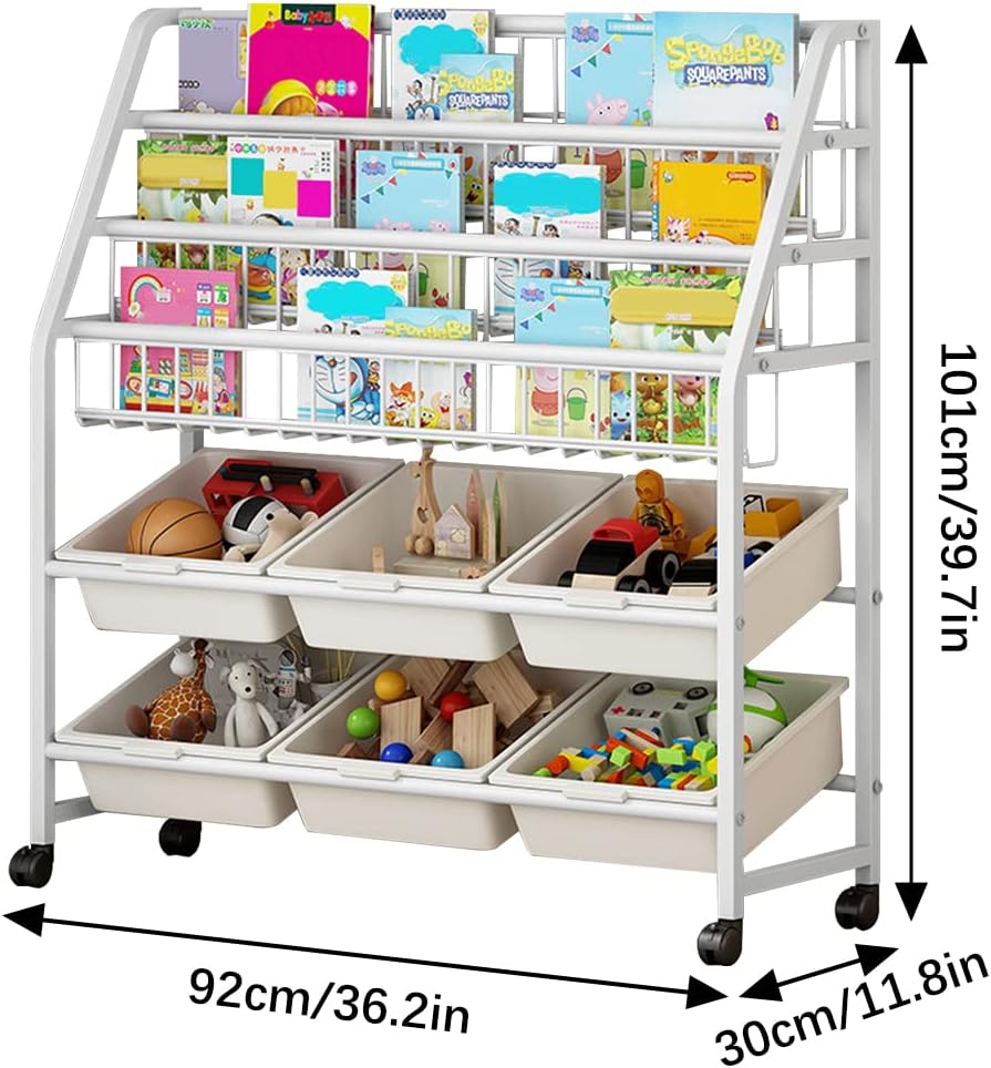 Children's Book Rack Organizer | Delivery: 2 to 3 business days | Limited stocks available | Hurry before Sold Out