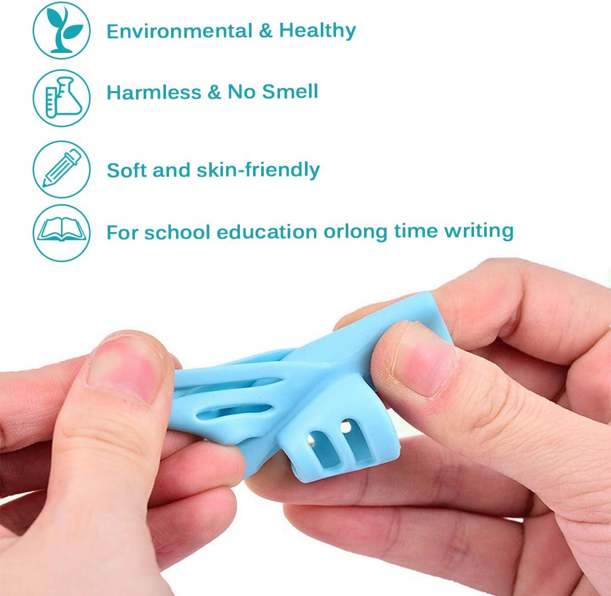 Pencil Grips - Children Pencil Holder Writing Aid Grip Trainer | Delivery: 2 to 3 business days | Limited stocks available