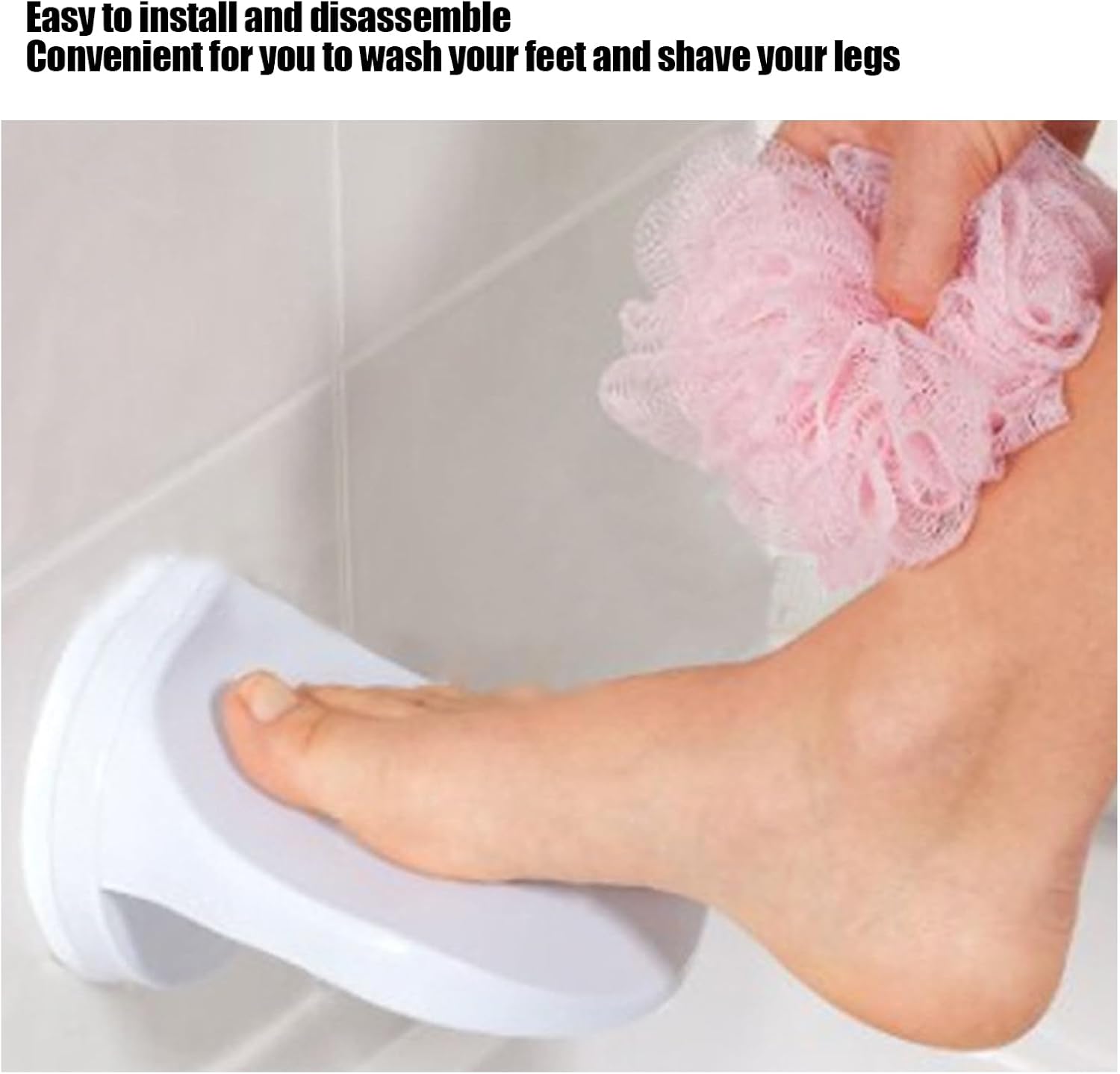 Shower Footrest | Delivery: 2 to 3 business days | Limited stocks available | Hurry before Sold Out