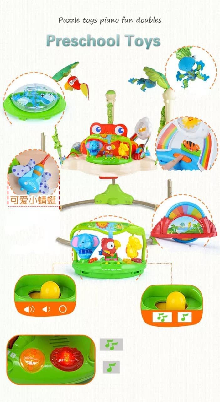 Multifunctional Electric Baby Jumper Walker | Music Gym Swing Chair