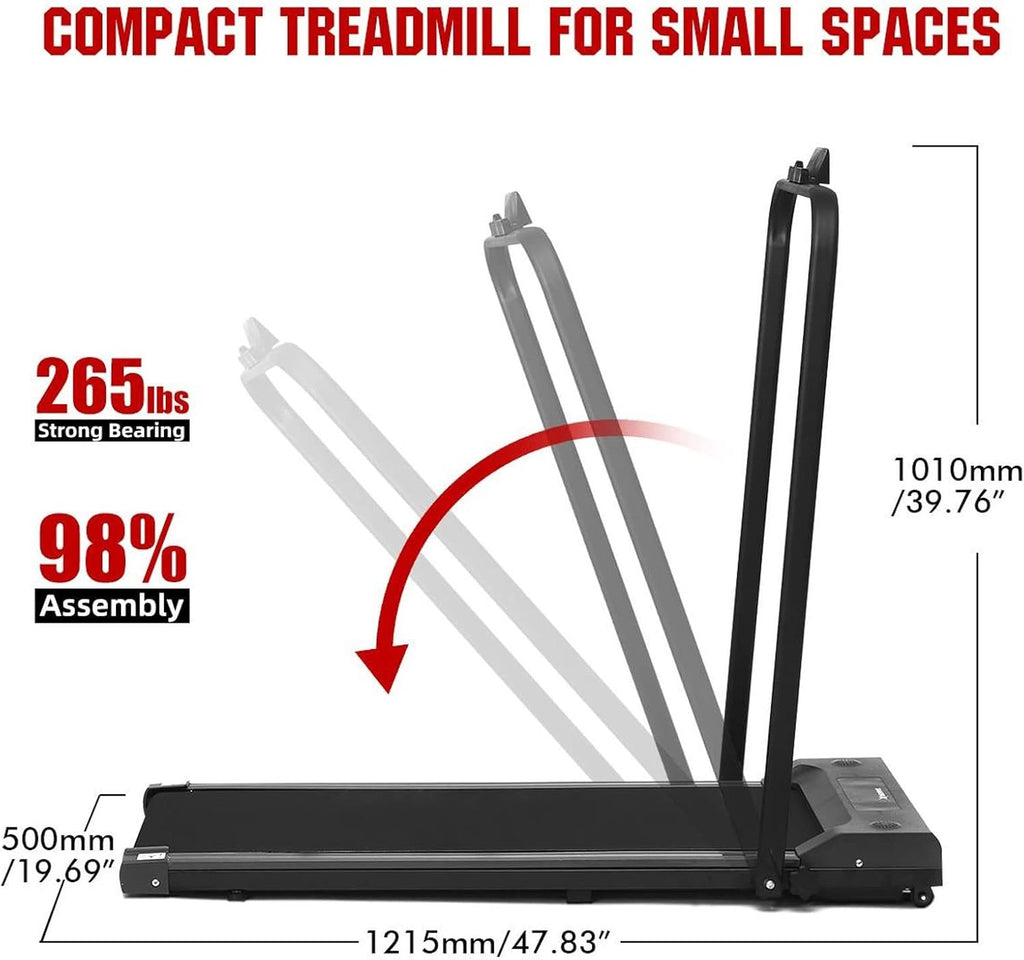 Folding Treadmill | Dormitory Portable Small Electric Treadmill